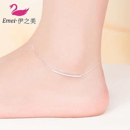厂家直销弯管脚链 时尚百搭秀气女款，简约几何点亮节日礼物清单
